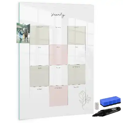 Årsplanner magnetisk tørresletteboard