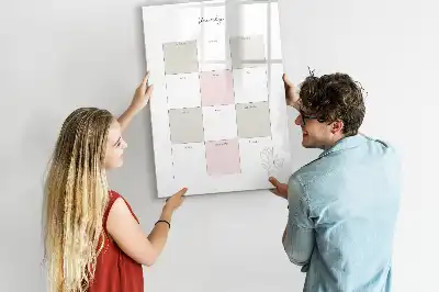 Årsplanner magnetisk tørresletteboard