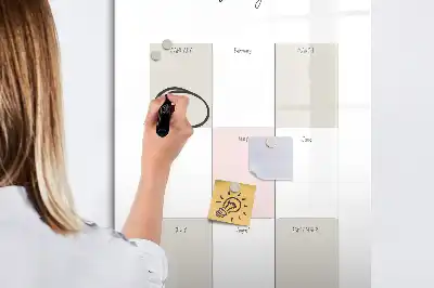 Årsplanner magnetisk tørresletteboard
