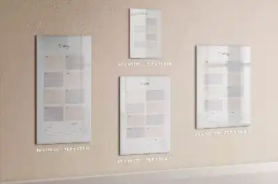 Ugeplanner magnetisk tørresletteboard