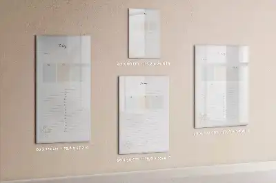 Magnetisk whiteboard til daglig planlægning tørreslette-tavle til dagens gøremål