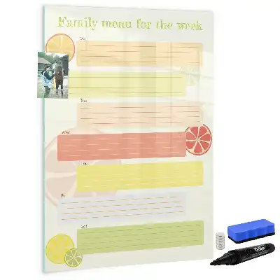 Magnetisk tørresletteboard Menuplanner
