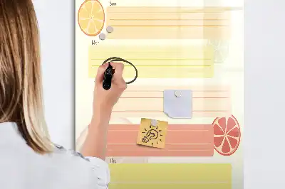 Magnetisk tørresletteboard Menuplanner