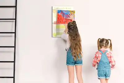 Magnetisk tørresletteboard Menuplanner