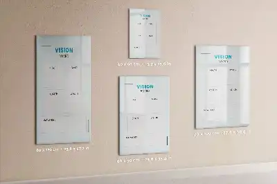 Sundhedsplanner magnetisk tørresletteboard