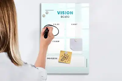 Sundhedsplanner magnetisk tørresletteboard