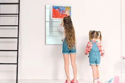 Magnetisk whiteboard til rejseplanlægning tørreslette tavle