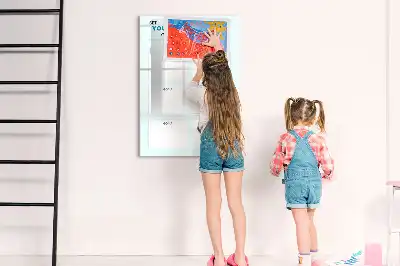 Magnetisk whiteboard til planlægning tørreslettet målplanlægger