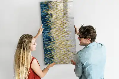 Tørreslette magnetisk board Dekorativt mønster