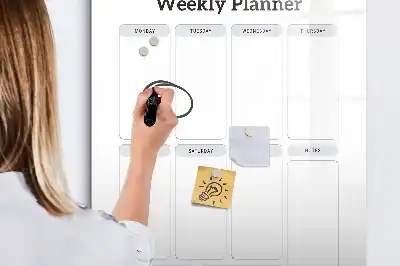 Ugeplanner magnetisk tørresletteboard