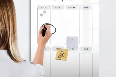 Ugeplanner magnetisk tørresletteboard