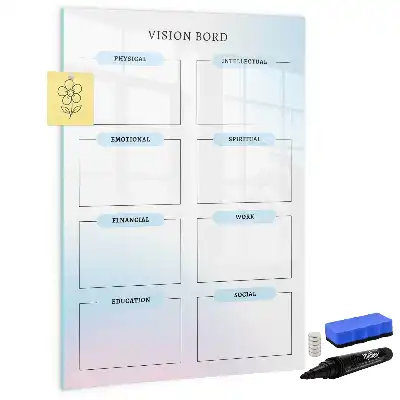 Tørreslette magnetisk tavle magnetisk tavle til skrivning
