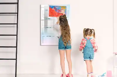 Tørreslette magnetisk tavle magnetisk tavle til skrivning