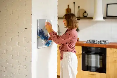Magnetisk tørresletteboard i marmor-look
