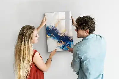 Magnetisk tørresletteboard i marmor-look