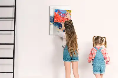 Magnetisk tørresletteboard i marmor-look