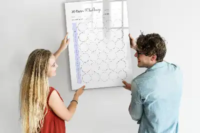 Magnetisk tørresletteboard 30-dages planlægger