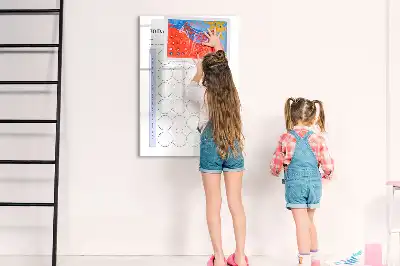 Magnetisk tørresletteboard 30-dages planlægger