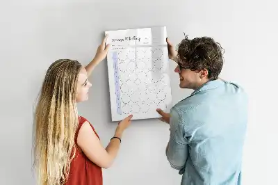 Magnetisk tørresletteboard 30-dages planlægger