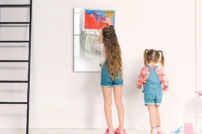 Magnetisk tørresletteboard med teksten Hej sommer