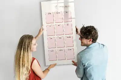 Magnetisk fødselsdagskalender tørreslette