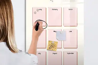 Magnetisk fødselsdagskalender tørreslette