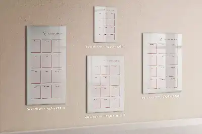 Magnetisk fødselsdagskalender tørreslette