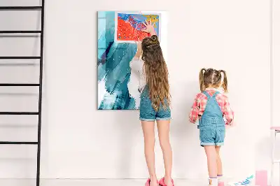 Magnetisk tørresletteboard i form af et maleri