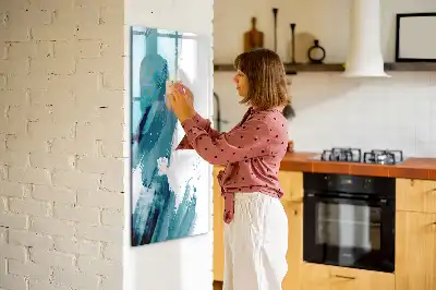 Magnetisk tørresletteboard i form af et maleri