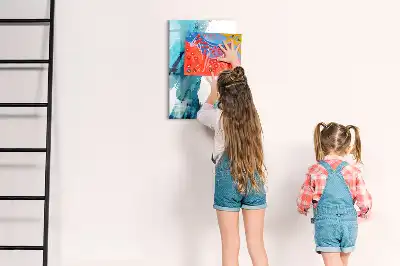 Magnetisk tørresletteboard i form af et maleri