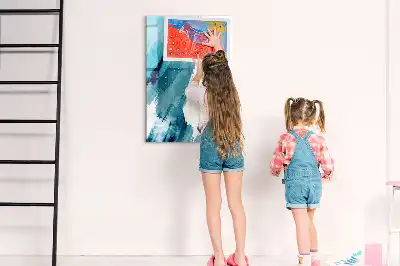Magnetisk tørresletteboard i form af et maleri