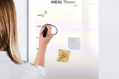 Magnetisk kostplanlægger tørreslette tavle