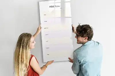 Magnetisk kostplanlægger tørreslette tavle
