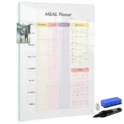 Magnetisk tørresletteboard Ernæringsplanner