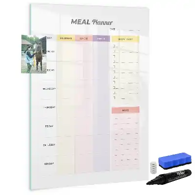 Magnetisk tørresletteboard Ernæringsplanner