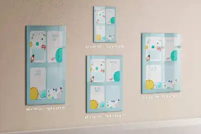 Galaktisk planner magnetisk tørresletteboard