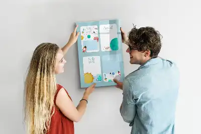 Galaktisk planner magnetisk tørresletteboard