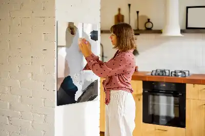 Magnetisk tørresletteboard med akvarelabstraktion