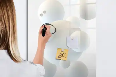 Magnetisk tørresletteboard Kugleabstraktion