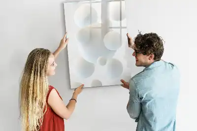 Magnetisk tørresletteboard Kugleabstraktion