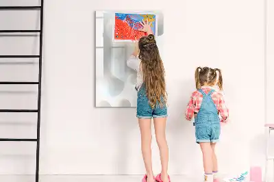 Magnetisk tørresletteboard Kugleabstraktion