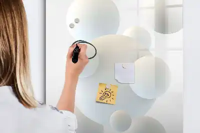 Magnetisk tørresletteboard Kugleabstraktion