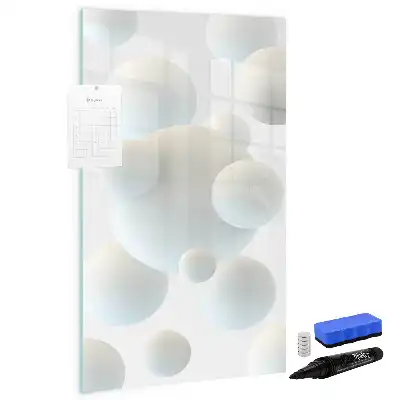 Magnetisk tørresletteboard Kugleabstraktion