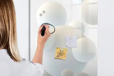 Magnetisk tørresletteboard Kugleabstraktion