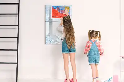 Blomsterskitse magnetisk tørresletteboard