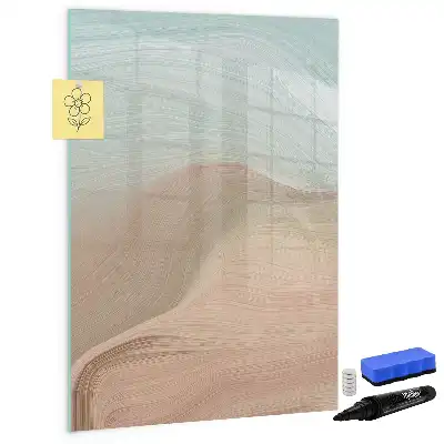 Magnetisk tørresletteboard i farvemix