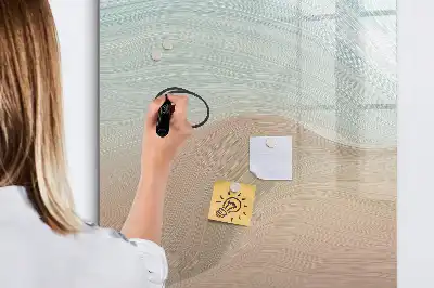 Magnetisk tørresletteboard i farvemix