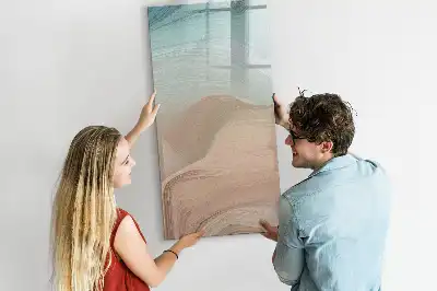 Magnetisk tørresletteboard i farvemix