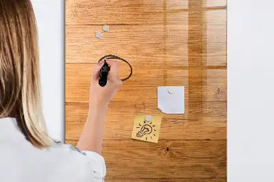 Magnetisk tørresletteboard træpaneler