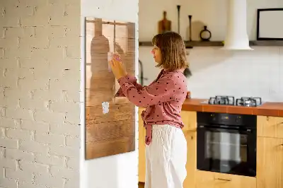 Magnetisk tørresletteboard træpaneler